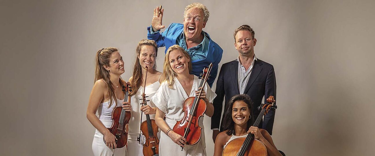 Bert Visscher en het Noordpool Strijkkwartet